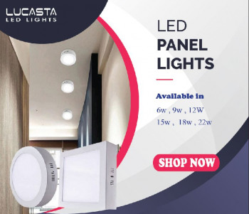 Pvc Ceramic led panel light, for Shop, Malls, Home, Specialities : Durable, Easy To Use, High Rating