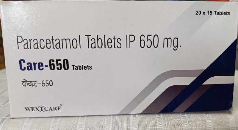 Care 650mg Tablets