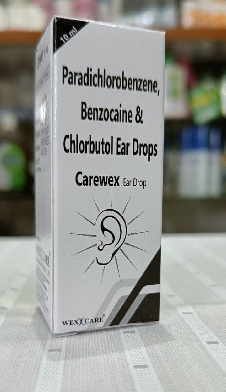 Carewex Ear Drops, Packaging Size : Plastic Bottle