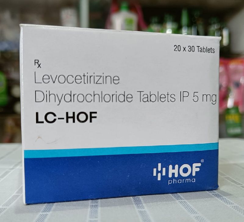 LC HOF 5mg Tablets, for Hospital. Clinic, Type Of Medicines : Allopathic