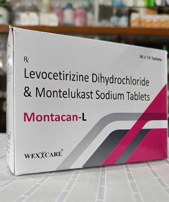 Montacan L Tablets, for Hospital. Clinic, Type Of Medicines : Allopathic