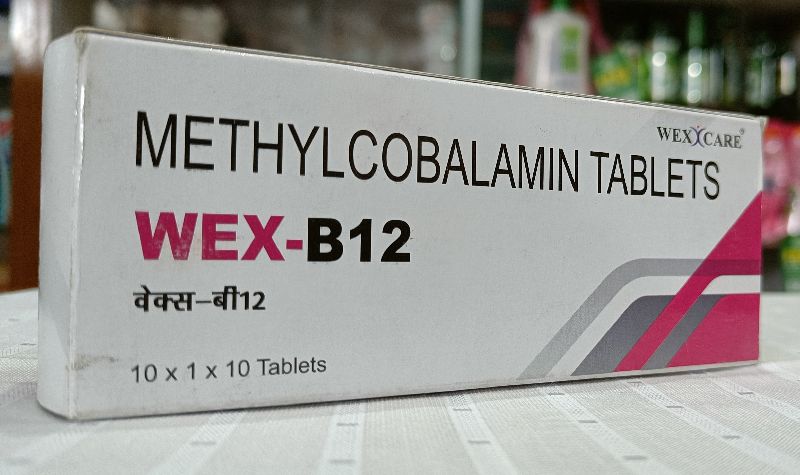 WEX B12 Tablets, for Hospital. Clinic, Type Of Medicines : Allopathic