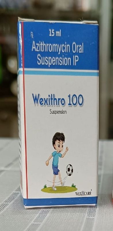Wexithro 100mg Suspension, Grade Standard : Medicine Grade