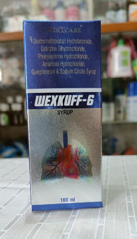 Wexkuff 6mg Syrup, Purity : 100%