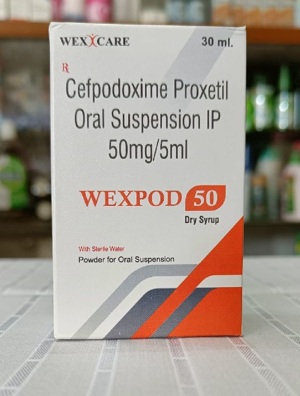 Wexpod 50mg Dry Syrup, Taste : Sweet