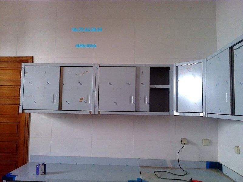Metal Kitchen Cabinet, Shape : Rectangular