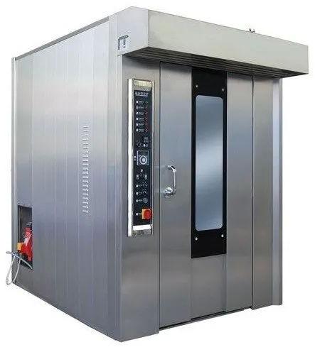 Stainless Steel Rotary Rack Oven, Power Source : Gas