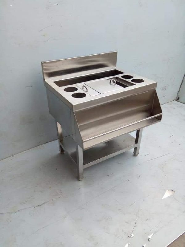 Stainless Steel Mocktail Counter, Size : Multisizes