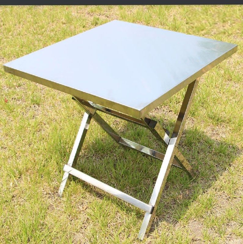 Stainless Steel Outdoor Table, Size : Multisize