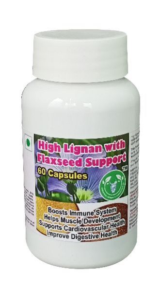 High Lignan With Flaxseed Support Capsule - 60 Capsules