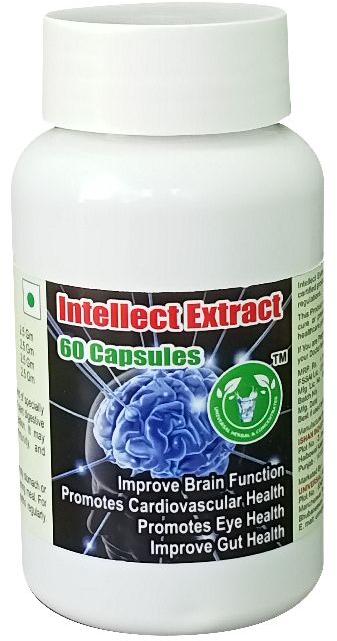 Intellect Extract Capsule - 60 Capsules, Packaging Type : Box