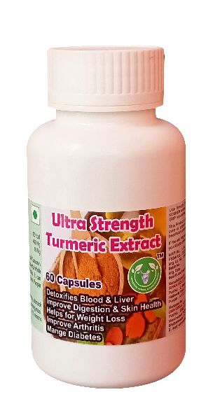 Ultra Strength Turmeric Extract Capsule - 60 Capsules