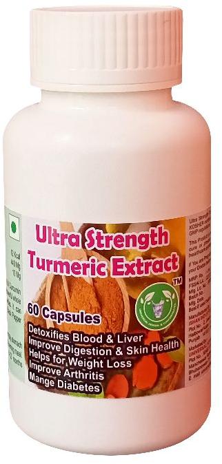 Ultra Strength Turmeric Extract Capsule - 60 Capsules