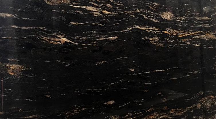 Cosmo Black  Granite Slab