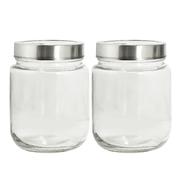 Round Glass Jars, Capacity 250ml, 500ml at best price in Lucknow