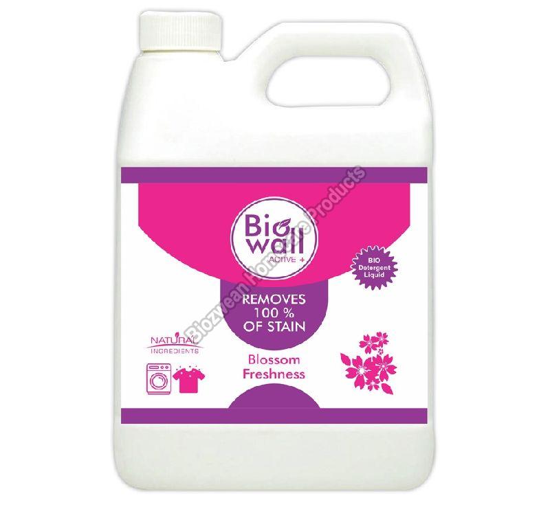 1L Biowall Active+ Liquid Detergent, for Cloth Washing, Packaging Size : 1ltr