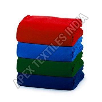 Plain Polar Fleece Blankets, Size : Standard