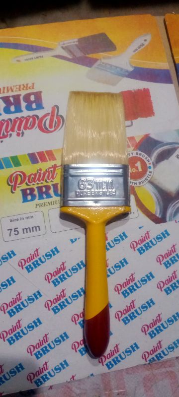 Plastic 63 mm Paint Brush, Shape : Rectangle