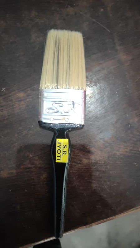 Wooden Jyoti Paint Brush, Color : Black