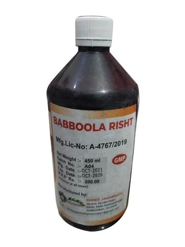 Shree Jagannath Baboola Rishta Syrup