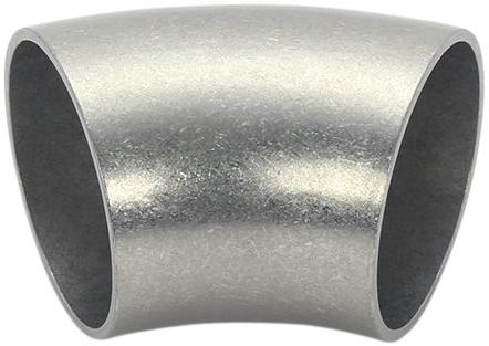 Polished Metal 45 Degree Elbows, for Plumbing Pipe