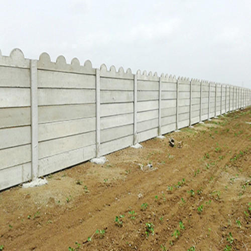 Polished Plain Concrete Farm House Compound Wall, Size : 40x40ft, 45x45ft
