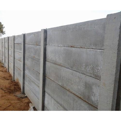 Polished RCC Compound Wall, for Boundaries, Pattern : Plain