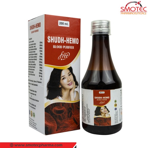 Shudh Hemo Blood Purifier Syrup, Packaging Size : 200ML