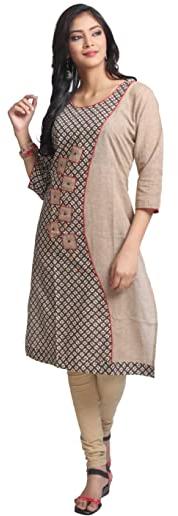 Cotton Ladies Handloom Kurti, Size : XL