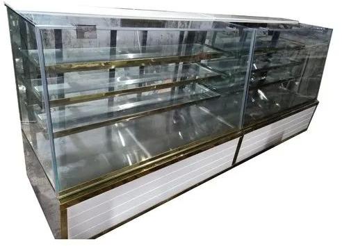 Rectangular Glass Shop Refrigerator Display Counter, Feature : Good Quality, Unique Designs