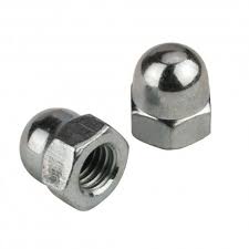 Round Stainless Steel Polished Acorn Nuts, for Hardware Fitting, Certification : ISI Certified