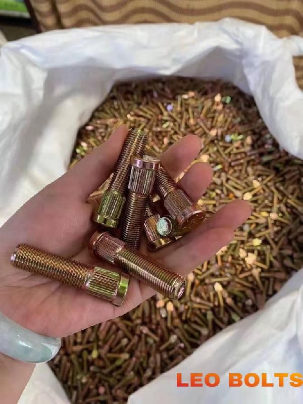 Round Iron Polished Hub Bolts, for Hardware Fitting, Size Standard