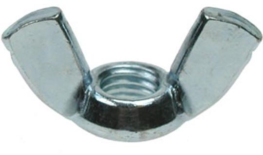 Leo Bolts Polished Stainless Steel Wing Nuts, for Hardware Fitting, Size : Standard