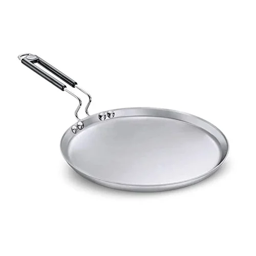 Stainless Steel Prestige Tawa, Size 44 x 27 x 5 Centimeters, Color