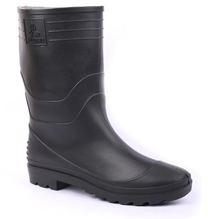 Black HILLSON WELCOME GUMBOOT, Color : Synthetic Leather at Best Price ...