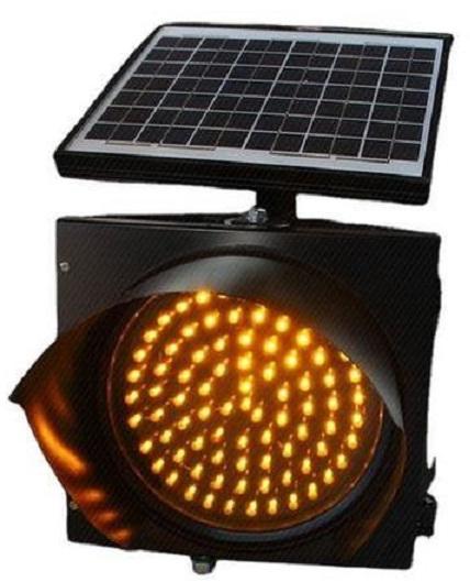 Solar Traffic LED Blinker Light