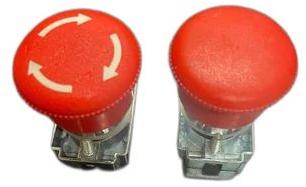 FTC Metal Mushroom Head Push Button