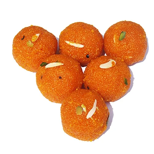 Motichur Ke Ladoo, Packaging Size : 20 pcs at Rs 300 / Kilogram in ...