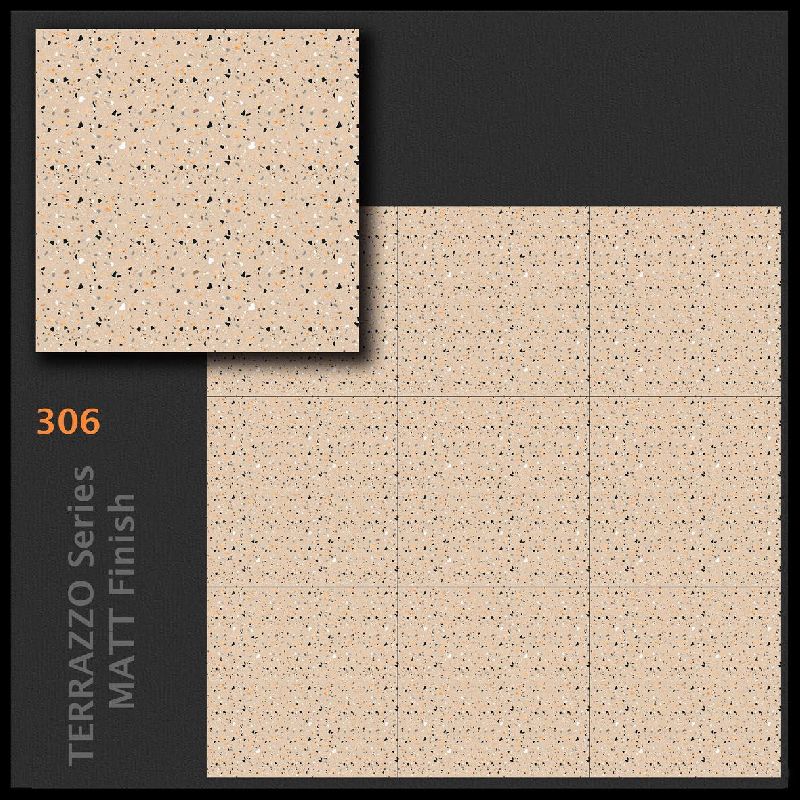 306 Terrazzo Series Ceramic Porcelain Tiles, Thickness 5mm at best