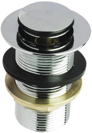 Viking Round Brass Waste Coupling Pop Up, for Wash Basin, Connection : Thread