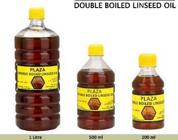 PLAZA™ Double Boiled Linseed oil (DBLO), Packaging Type : Bottle