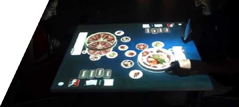 Rectangle Interactive Touch Table, Size : Multisizes