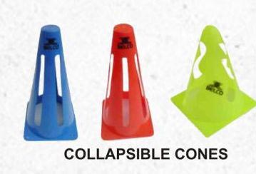 Collapsible Cones, for Sports Area, etc, Feature : Compact Design, Perfect Finish