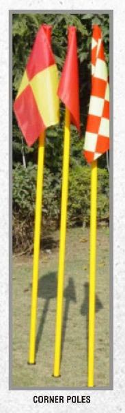 Belco Corner Poles, for Sports, Color : Yellow