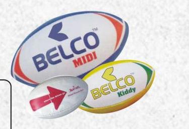 Belco Miniature Rugby Ball, for Outdoor Activity