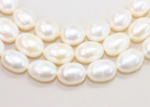  Polished Plain Freshwater Cultured Pearls, Occasion : Party Wear