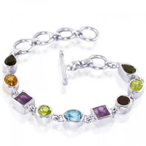  Polished Ladies Sterling Silver Bracelet, Occasion : Casual Wear
