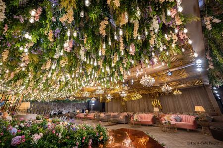 Rectangular Wedding Flower Ceilings, Color : Multi Color