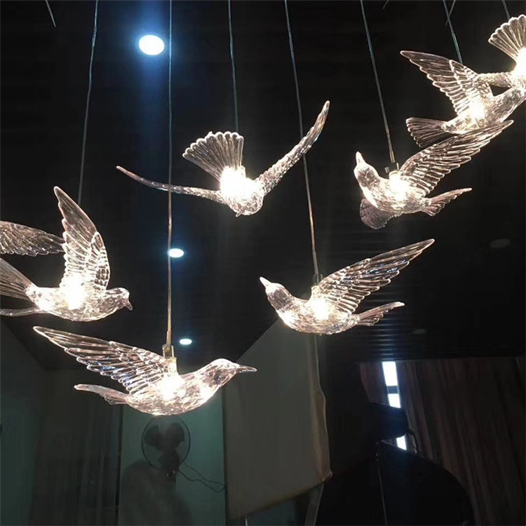 Wedding Hanging Bird Light
