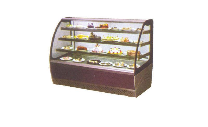 Glass 3 Feet Western PTW09 Pastry with Cooling Display Cabinet For  Commercial